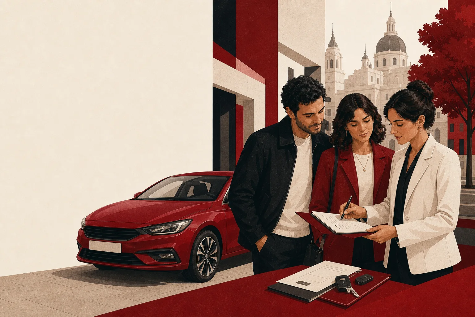 Cambio de titularidad de coche en Madrid